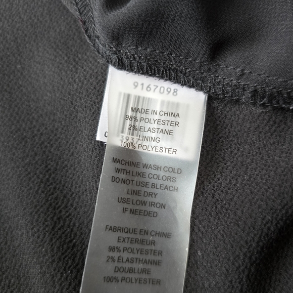 Vince Camuto 3/4 Sleeve Flutter Sleeve Blouse Womens Medium - Picture 10 of 12